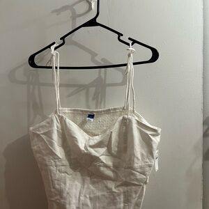 Old navy White Spaghetti Strap Top